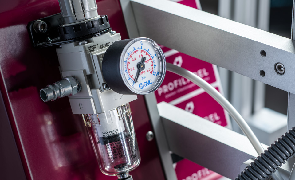 Druckluftregler mit Manometer